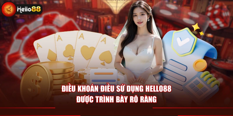 Điều khoản điều sử dụng Hello88 được trình bày rõ ràng