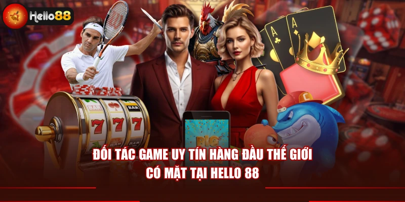 Đối tác game uy tín hàng đầu thế giới có mặt tại Hello 88