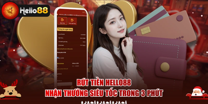 Rút Tiền Hello88 - Nhận Thưởng Siêu Tốc Trong 3 Phút