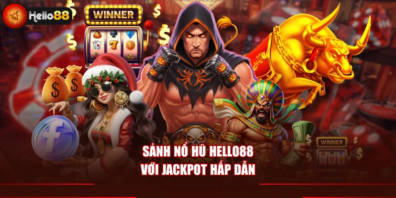 Sảnh nổ hũ Hello88 với jackpot hấp dẫn