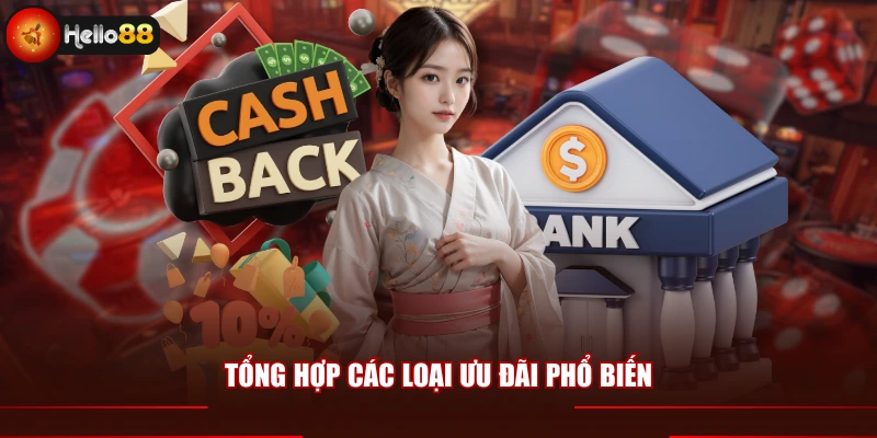 Tổng hợp các loại ưu đãi phổ biến