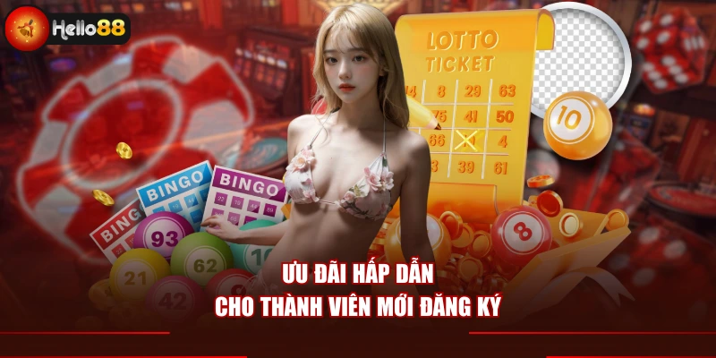 Ưu đãi hấp dẫn cho thành viên mới đăng ký